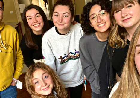 i 7 ragazzi del progetto di alternanza scuola lavoro